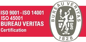 Certificaciones ISO 9001, ISO 14001 e ISO 45001 de Bureau Veritas