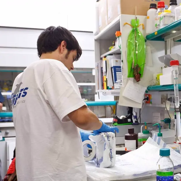 Mudanza de laboratorios